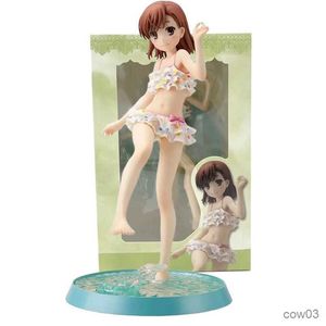 Action Toy Figures 20cm Version Anime Certain Magical Index Figure Misaka Mikoto Action Figure Toys Collectible model toys kid gift R230710