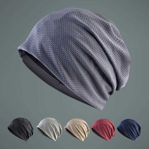 2023 Fascia per la moda calva, cappello per dormire sottile fitness, moda estiva, sport da uomo, corsa, cappello con fascia che assorbe il sudore