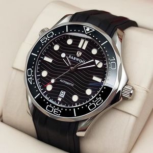 VS Luxury Seamaster 300 Sports Men s Watch 8800 Automático Relógio Mecânico Aço Inoxidável Mergulho À Prova D' Água 100M Alta Qualidade Ultra Forte Duas Cores Luminescência