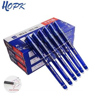 Ballpoint Pens 3612PCSSet Уравновешиваемая ручка для мытья ручка BlueBlackred 05 -мм стержень для пополнения для офисных поставков. Студенческий экзамен запасной 230707