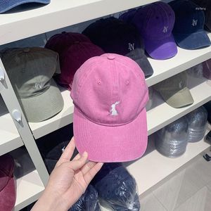 Tasarımcı Top Kapaklar Top Kapaklar Top Kapaklar Moda Nakış Yıkanmış Pamuk Yapma Eski Hiphop Zirve Şapkası Kubbesi Kavisli Saçım Beyzbol Kapağı 3YCQ ile Ayarlanabilir Sevimli Dekorasyon