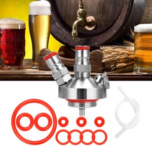 Çay süzgeçleri çift top kilit mini fıçı dispenser şarap zanaat bira yapmak için şarap musluğu yetiştirici homebrewing mızrak 230710