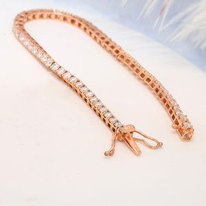 Damen-Armband, Designer-Armband, Nagel-Rock, Hip-Hop-Gezeiten-Armband, Zirkon-Mikrokapsel-Herz, Silberkette