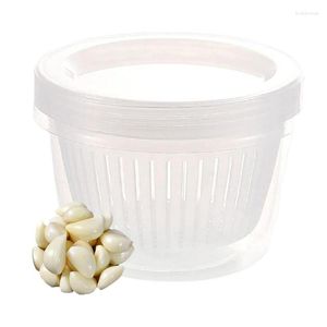 Storage Bottles Vegetable Box Spacious Garlic Container Freezer-Safe Containers Onion Ginger Fruits Organizer For Camping Kitchen