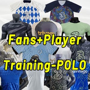 23 24 Enzo CFC Soccer Jerseys Retro Collection Joao Felix Pulisic Mount Havertz Sterling Fofana Football Shirt Cucurella fans Player Version Polo