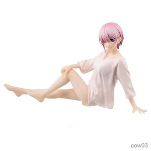 Action Toy Figures 11-22CM Anime Figure The Quintessential Quintuplets White Shirt Sitting Pijamas Model Dolls Toy Gift Collect R230710