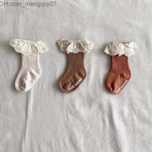 Çocuk SOCKS Milancel Yeni Varış Bebek Çorap Çocuk Dantel Çoraplar Bebek Kız Giysileri 3 Çift/Parti Z230710
