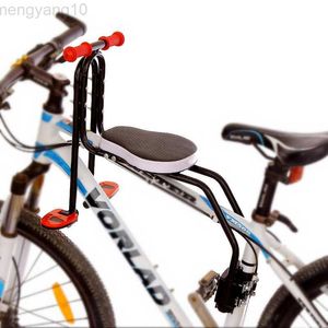 Siodełka rowerowe montowane z przodu fotelik rowerowy dla dzieci rower górski przednie siedzenie mata dziecięca rower dziecięcy fotelik samochodowy siodełko akcesoria HKD230710