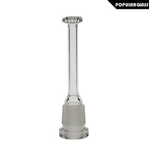 Cabeça de chuveiro de vidro Percolador 14,5 cm Bong de água para fumar Cachimbo de água Tamanho da junta 28,8 mm-18,8 mm