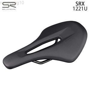 Selle Royal TM SRX 1221U Silicone Saddle - PU Short Nose, MTB/Road/City Bike Seat for Off-Road & Gravel Cycling