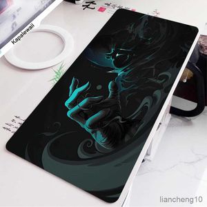 Мышиные накладки запястья игр Mousepads Компьютерный валорант мыши большой коврик для мыши Big Desk Pad без скольжения резиновый мыш