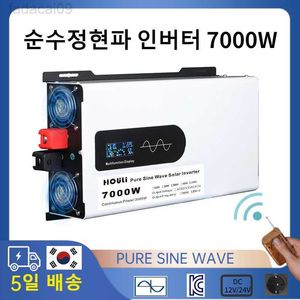 Auto Starthilfe Wechselrichter Sinuswelle koreanische 5000 W 7000 W 60 Hz Korea Typ Wechselrichter 12 V 220 V reiner Sinus HKD230710