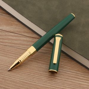 Canetas esferográficas de alta qualidade JL 220 Rollerball verde escuro escritório comercial material escolar tinta 230707