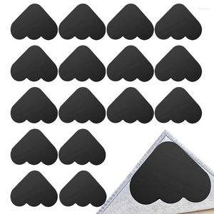 Carpets 12pcs Rug Grippers High Quality PU Gripper Double Sided Carpet Mat Washable Grip Pad For Hardwood Floors