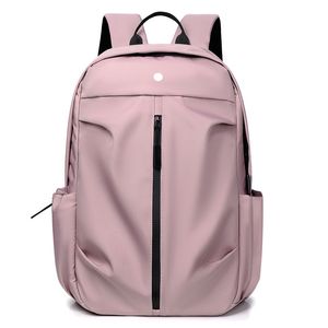 Outdoor Bags Simple Nylon tudents Campus Outdoor Bags Teenager High Capacity Shoolbag Backpack Korean Trend With Backpacks Laptop Bag z240614