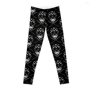 Pantaloni attivi Teschio a otto sfere con stecche Leggings Abbigliamento fitness Accessori yoga Sport