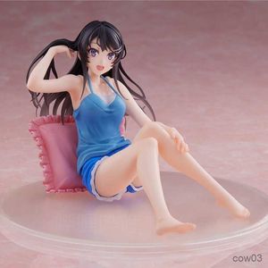 Figuras de brinquedo de ação Anime Juventude Menino Will Of Bunny Girl Senpai Sakurajima Figura Loungewear Modelo Coleção Ornamento Brinquedo R230710