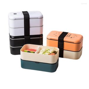 Dinnerware Sets Lunch Box Eco Friendly Container Microwave Heated For Kids Health Meal Prep Containers Thermal Storage