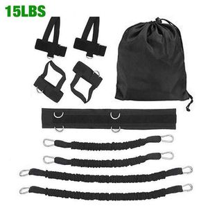 Faixas de resistência ajustáveis para treinamento de boxe Conjunto de faixas de resistência de resistência e agilidade para treinamento de salto de basquete de boxe HKD230711