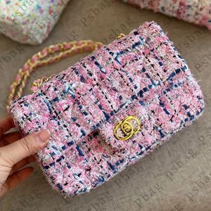 Розовые сугао сумочки цепочка на плече мешков с кросс куди