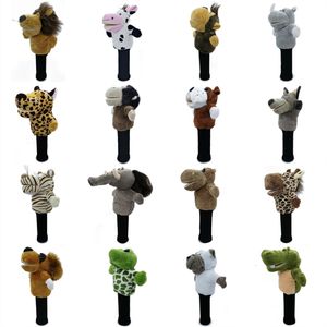 Other Golf Products All Kinds Of Animals Golf Head Covers Fit Up To Fairway Woods Men Lady Golf Club Cover Mascot Novelty Cute Gift 230707