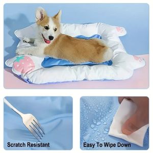 Katzenbett, kleines Hundebett, weiches Schlafnest, waschbares Haustier-Sofabett für Hunde und Katzen, warmes weißes Innensofa