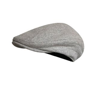 2019 Sonbahar Kış Erkek Şapkaları Beralar İngiliz Batı Stil Yün Gelişmiş Düz Ivy Cap Classic Vintage Beret Kapak Boyutu M-XL BLM207