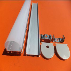 Free Shipping 2500mmX26mmX23mm Suspended installation Aluminum Profile Lamp Base for LED Strip Lights Decoration