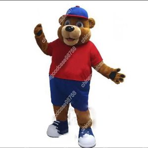 New Adult Characte Brown Bear Mascot Costume Halloween Christmas Dress Full Body Props Costume da mascotte