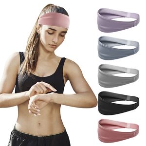 Sports Sweatband Headband Stretch Elastic Gym Running Basketball Hair Band Unisex Men Women Outdoor Sports Fitness Headwrap