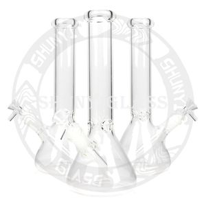 10 дюймов Классический стакан кальян Bong Clear Straight Tube Glass Compling Water Tipe Rig 14,4 мм соединения