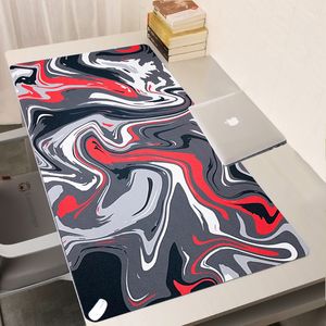 Fashion Marble Art Liquid Strata podkładka pod mysz spersonalizowana tkanina dywan biurowy mata na biurko czarne duże biurko komputerowe gumowa podkładka pod mysz