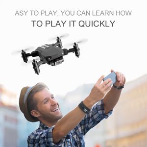 Telecamere pieghevoli Uav 4K Mini droni Droni Rc Planes Quadcopter Hd 1080P Wifi Fpv Dron Selfie Elicottero Drone senza pilota Juguetes Kids Boytoys Regalo per adolescenti Studenti