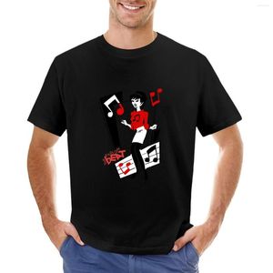 Męskie koszulki polo English Beat T-Shirt Koreański modny bluzka w rozmiarze plus size Śmieszne koszulki z krótkim rękawem Tees Mens Vintage