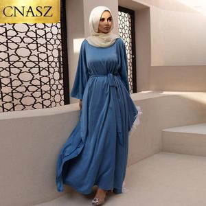 Ethnic Clothing Muslim Dress Casual Loose Bat Sleeve Middle Eastern Robe Islamic Dubai Abaya