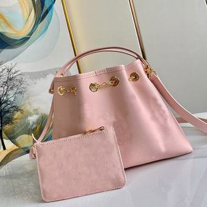 Bolsas de mão de luxo de designer Pacote de verão bolsa de couro de alta qualidade bolsa de balde bolsa de balde com cordão bolsas de ombro de designer bolsa de mão feminina bolsa de mão