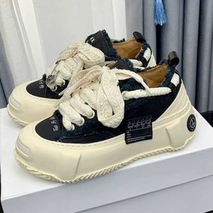 XVessel Vanness Wus Cotton Candy 2.0 Beggar Shoes Mens Xvl Hidden Canvas Shoes Women Couples Open Smiling Shoes