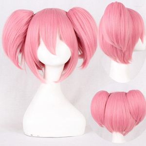 Party Supplies Anime Madoka Kaname Cosplay Perücke Puella Magi Magica Kostüm Spielen Perücken Halloween Kostüme Haarkappe