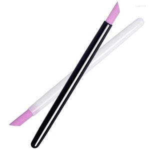 Nail Art Kits Black White Files Buffing Polishing Pen Manicure Grinding Tool Dead Skin Remover Women Men Drop TSLM1