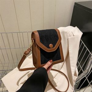 Torby na ramię Prosta torba na wiadro ze skóry Pu Moda letnia Pusta torebka Crossbody