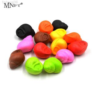 Baits Lures MNFT 12Pcs Realistic Snail-shaped Boilies Floating Bait Fake Artificial River Snails for Carp Hair Zig Rig Method Feeder Fishing HKD230710