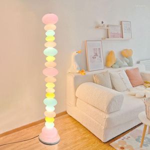 Lampade da terra Kawaii Carino Lampada Stand Vibe Angolo Divano Comodino Rosa Lampara De Pie Regolabile Intensidad Decorazione Soggiorno