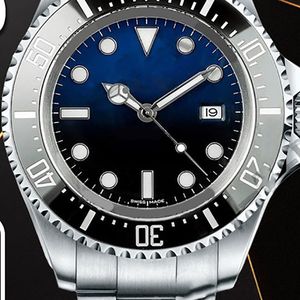 AR V11 SA3135 Automatic 116660 MENS SEA-DWELLER 44MM WATCH BLACK CERAMICS BOZEL Black/Blue Dial 904L Steel Bracelet Best Edition Watches Ptrx New Men Watches