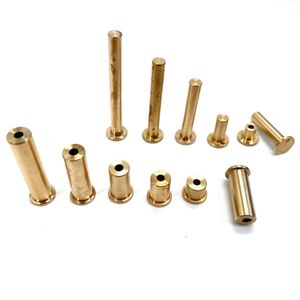 Other Golf Products 10Pcs Set Golf Club Weight Head Accessories Shaft Plug Assembling Kits Copper Nail Brass Swing Carbonsteel Size .370.335.350 230707