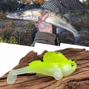 Esche Esche ZURYP 2023 ultima esca da pesca di simulazione Esca in silicone artificiale Esca morbida 12 colori Esche da pesca invernali Esche artificiali HKD230710