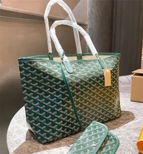 Yeni tasarımcı çanta lüks moda çanta kadın çantası deri kurye omuz çanta kadın çantası yüksek kapasiteli kompozit alışveriş çantası ekose çift yazı