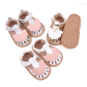 First Walkers Fashionable Non Slip Rubber Sole Shoes For Girls Princess Casual Glossy Sandals Born Accessories Toddler Girl