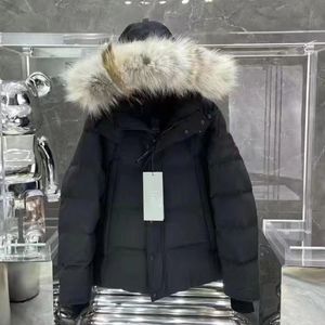 Jaqueta masculina de inverno Wyndham Top Arctic Coat Down Parka Hoodie com pele Sale Suécia Homme Doudoune Manteau Canadá Designer 02