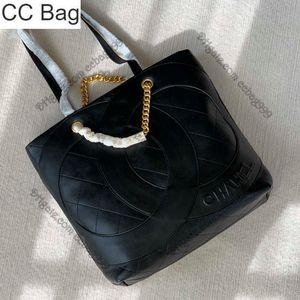 CC Bag 23s Top Custom Shopping 22 Taschen Balck Echtleder Quilted Diamond Luxurys Handtaschen Große Kapazität Outdoor Unterarmgriff Einkaufstasche Damen Designer Geldbörsen 30C