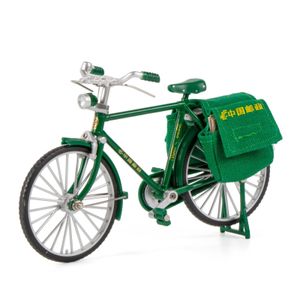 Nyhetsspel 1 10 Mini Retro Postal Edition Cykel Nostalgisk modell Leksak Minicykel Vuxen Simuleringssamling Presenter Leksaker för barn 230710